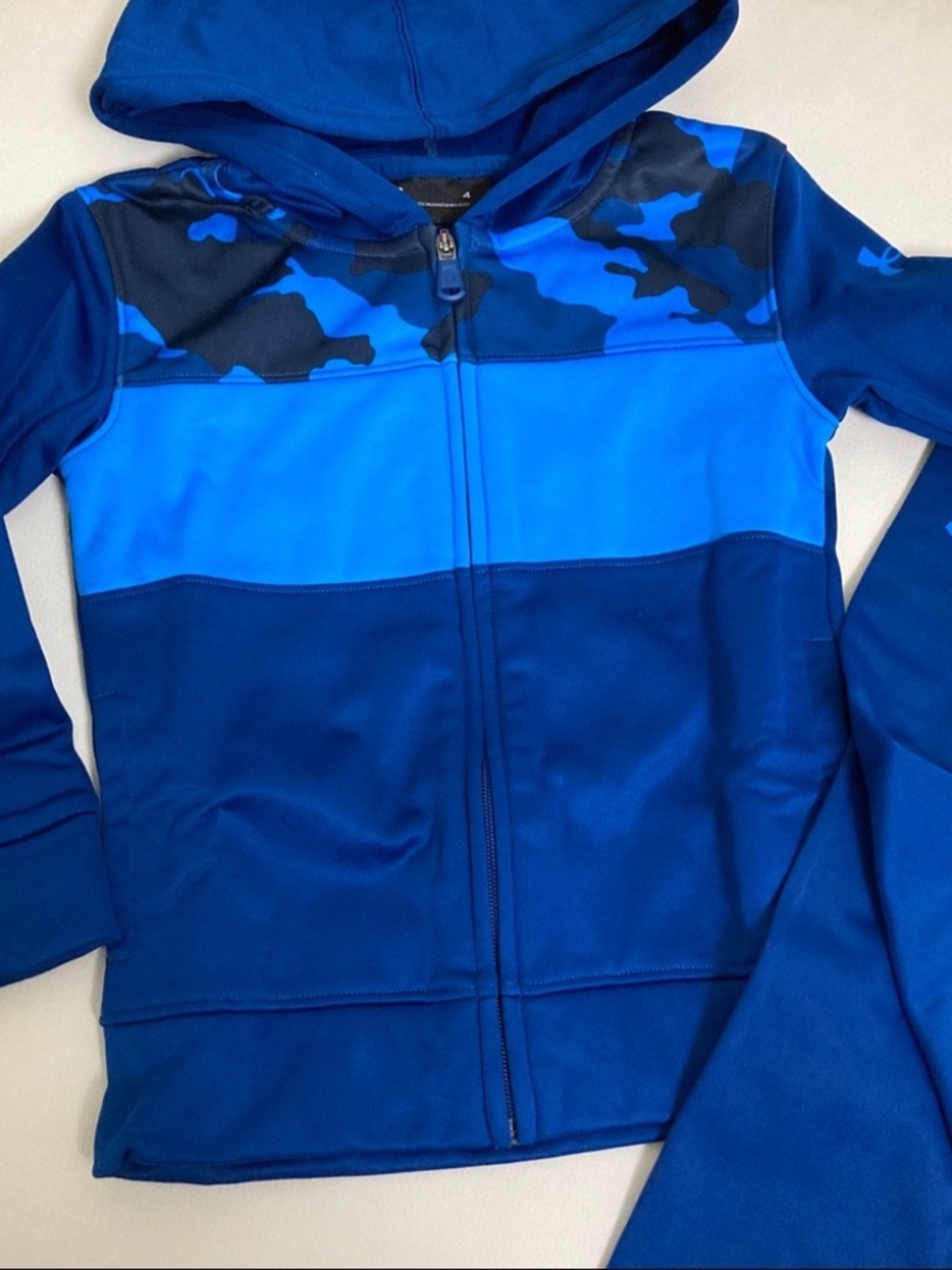 Under Armour blue camouflage pants set 2101 - Picture 2 of 7